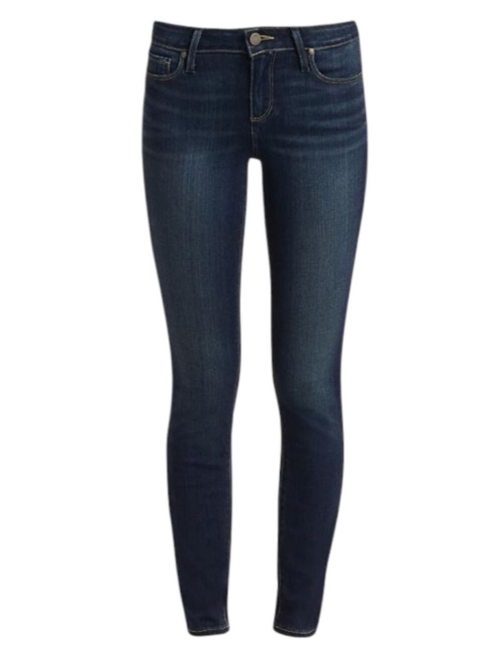 Paige Verdugo Ankle Dark Wash Blue Skinny Jeans Sz 27